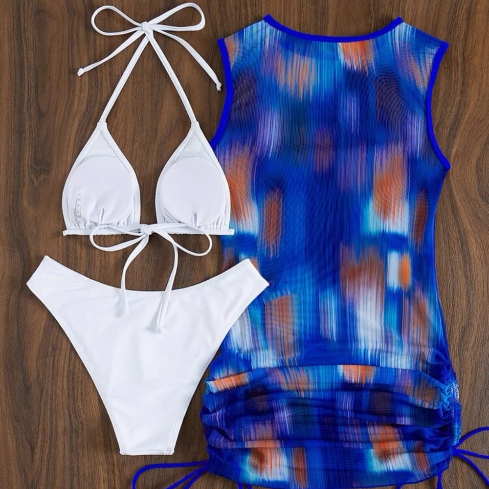 Bikini with cover up